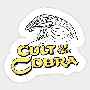 Cult Of The Cobra Sticker